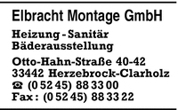 Elbracht Montage GmbH