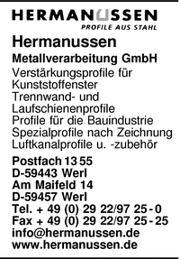 Hermanussen Metallverarbeitung GmbH