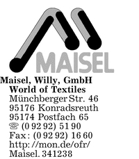 Maisel GmbH, Willy