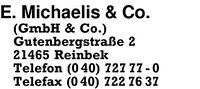 Michaelis & Co. (GmbH & Co.), E.