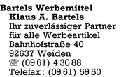 Bartels Werbemittel, Klaus A. Bartels