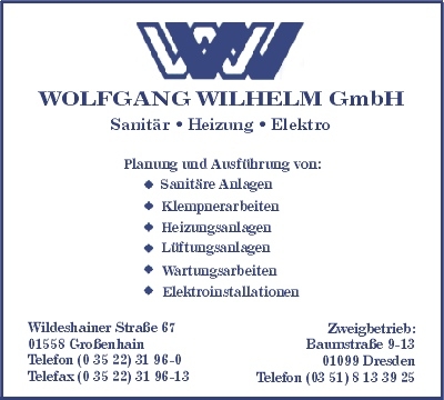 Wilhelm GmbH, Wolfgang
