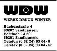 Werbe-Druck Winter GmbH & Co. KG
