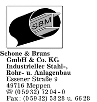 Schone & Bruns GmbH & Co. KG