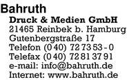 Bahruth Druck & Medien GmbH