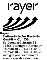 Rayer Lufttechnische Bauteile GmbH + Co. KG