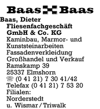 Baas Fliesenfachgeschft GmbH & Co. KG, Dieter