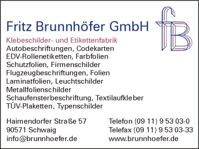 Brunnhfer GmbH, Fritz
