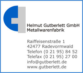 Metallwarenfabrik Helmut Gutberlett GmbH