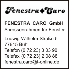 FENESTRA CARO GmbH