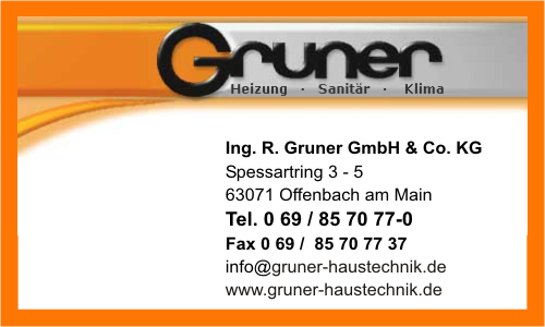 Gruner GmbH & Co. KG, Ing. R.