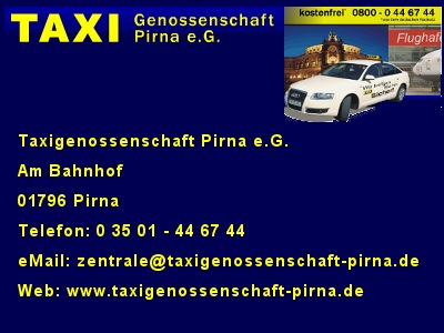 Taxigenossenschaft Pirna e. G.