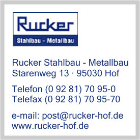 Rucker Stahlbau - Metallbau