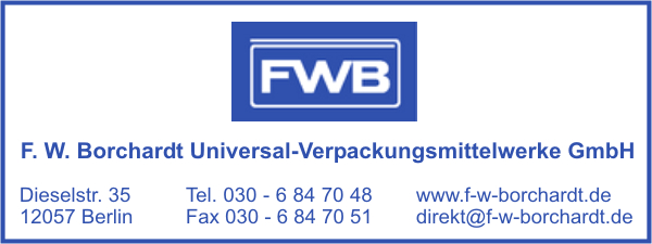 F.W.Borchardt Universal- Verpackungsmittelwerke GmbH