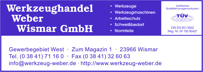 Werkzeughandel Weber Wismar GmbH