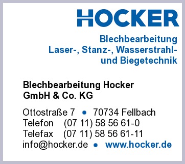 Blechbearbeitung Hocker GmbH & Co. KG