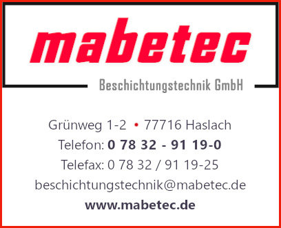 mabetec Beschichtungstechnik GmbH