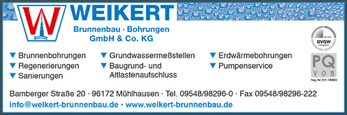 Weikert Brunnenbau  Bohrungen GmbH & Co. KG