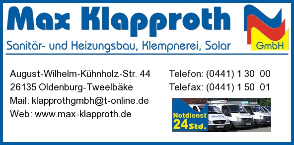 Klapproth GmbH, Max