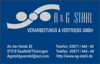 A & G Stahlverarbeitungs und -vertriebs GmbH