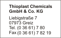Thioplast Chemicals GmbH & Co. KG