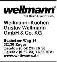 Wellmann Kchen GmbH & Co. KG Gustav Wellmann