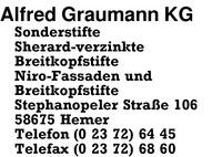 Graumann KG, Alfred