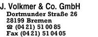 Volkmer & Co. GmbH,  Josef