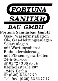 Fortuna Sanitrbau GmbH