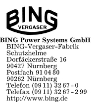 BING Power Systems GmbH