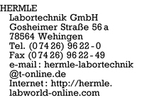 Hermle Labortechnik GmbH