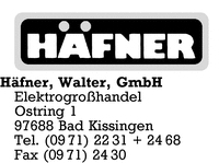 Hfner GmbH, Walter