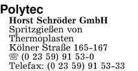Polytec Horst Schr�der GmbH
