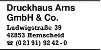 Druckhaus Arns GmbH & Co.