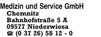 Medizin und Service GmbH Chemnitz