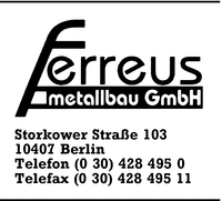 Ferreus-Metallbau GmbH
