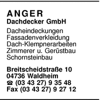 Anger Dachdecker GmbH