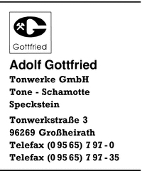 Gottfried Tonwerke GmbH, Adolf