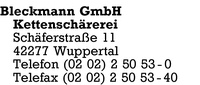 Bleckmann GmbH