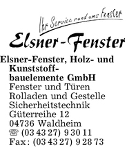 Elsner Fenster Holzverarbeitung GmbH