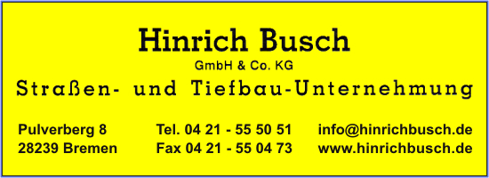 Busch GmbH & Co. KG, Hinrich