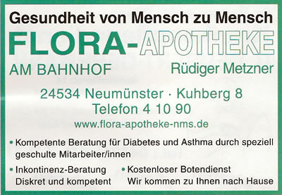 Flora-Apotheke am Bahnhof, Inh. Rdiger Metzner