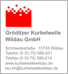 Grditzer Kurbelwelle Wildau GmbH