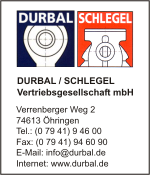 DURBAL / SCHLEGEL Vertriebsgesellschaft mbH