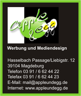 apple & egg Werbung und Mediendesign