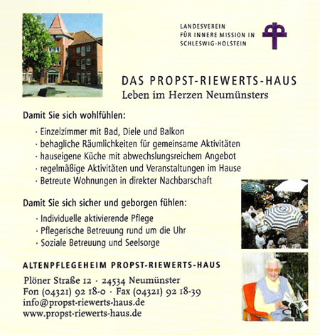 Altenpflegeheim Propst-Riewerts-Haus