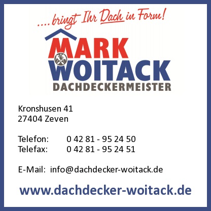 Mark Woitack Dachdeckermeister