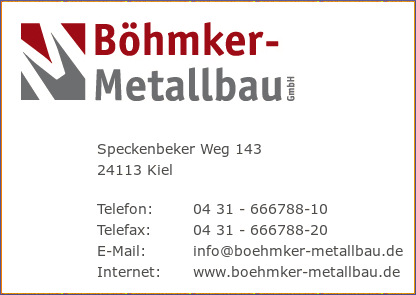 B�hmker-Metallbau GmbH