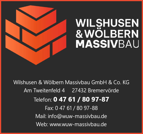 Wilshusen & W�lbern Massivbau GmbH & Co. KG