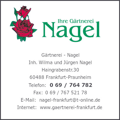 G�rtnerei - Nagel